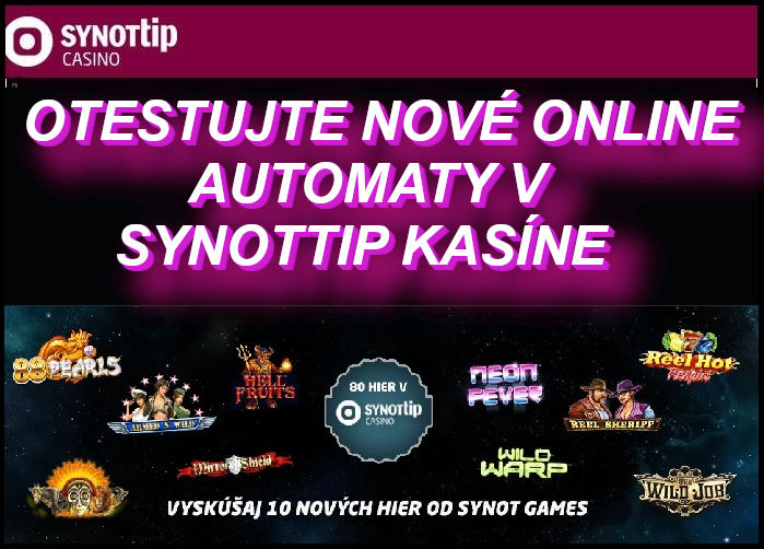 Synot tip kasino nove online automaty Synot Games | Hrajte Synot tip kasino zdarma